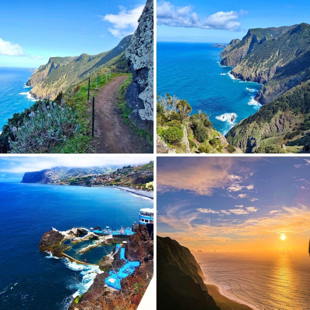 Остров Мадейра, преходи, плаж, изгреви и залези