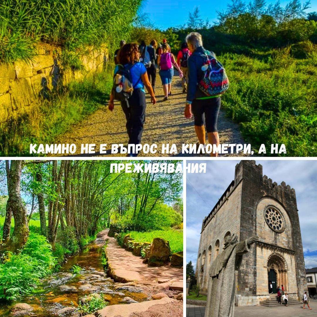 Сутринта в Сария по пътя към Сантяго, Камино